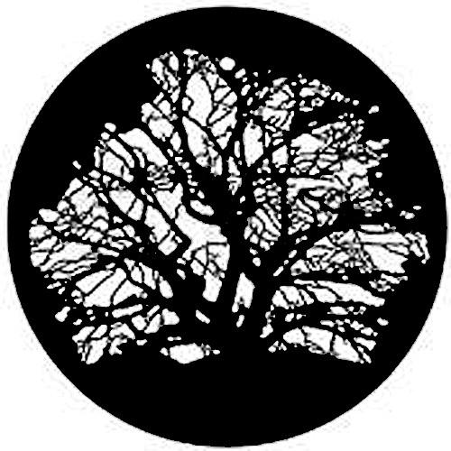 Rosco Standard Steel Gobo #7320 - Tree 3 - Size A 100mm