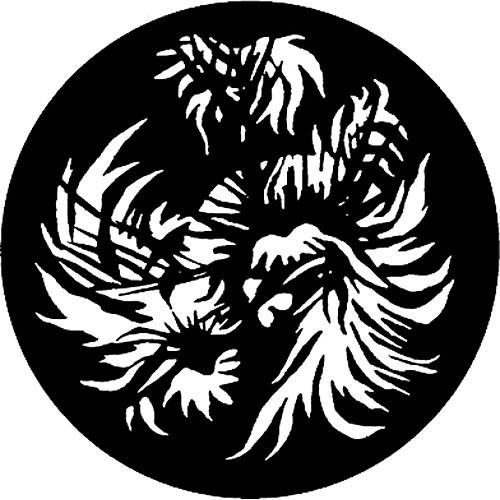 Rosco Standard Steel Gobo #7731 - Jungle Leaf - Size B 86mm