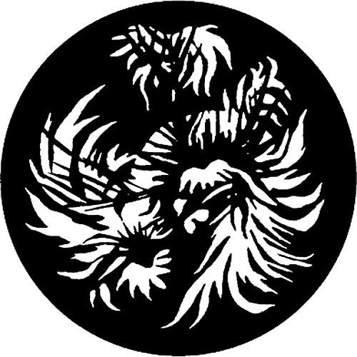 Rosco Standard Steel Gobo #7731 - Jungle Leaf - Size E 37.5mm