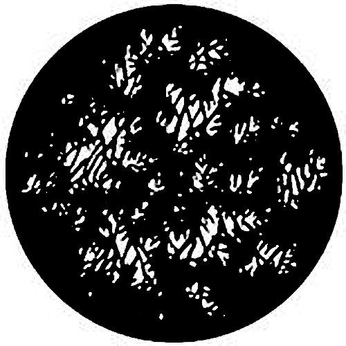 Rosco Standard Steel Gobo #7733 - Dense Leaves - Size A 100mm