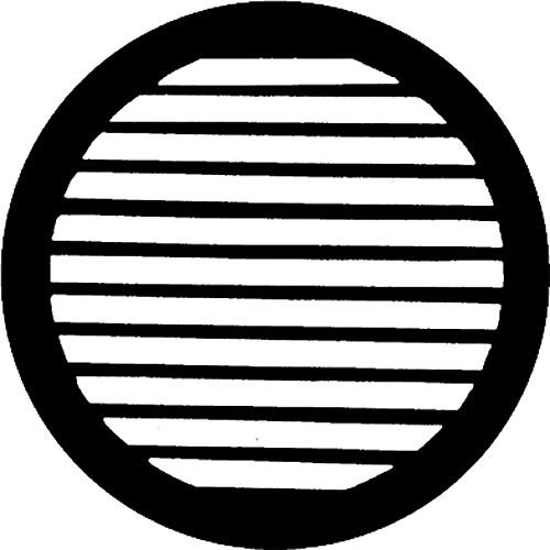 Rosco Standard Steel Gobo #7739 - Parallel Breakup - Size B 86mm