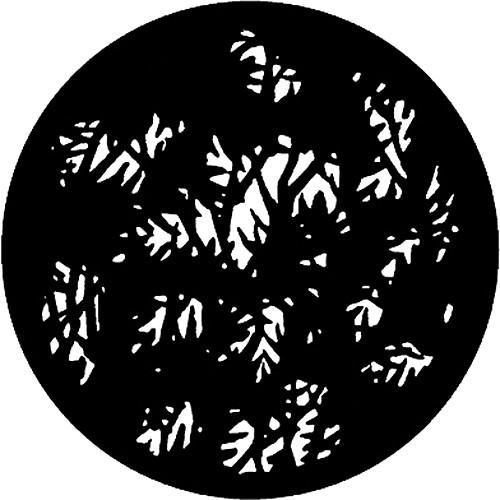 Rosco Standard Steel Gobo #7780 - Dense Leaves - Size B 86mm