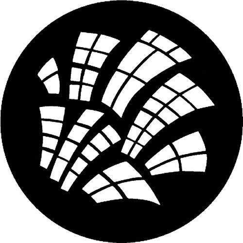 Rosco Standard Steel Gobo #7792 - Runyon Windows - Size B 86mm