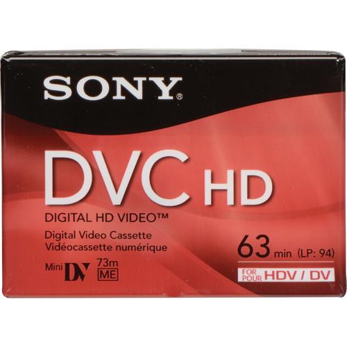 Sony DVM-63HD HDV Cassette, Sony, DVM-63HD, HDV, Cassette