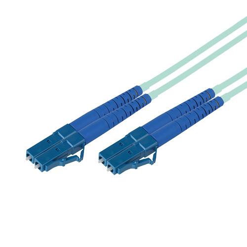 Avenview LC to LC 50 127 OM3 10 Gb Duplex Fiber Optic Patch Cable