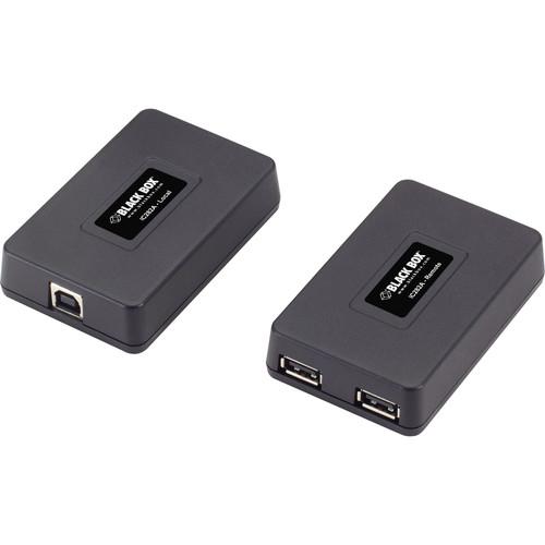 Black Box 2-Port USB 1.1 2.0 CAT5 Extender Kit