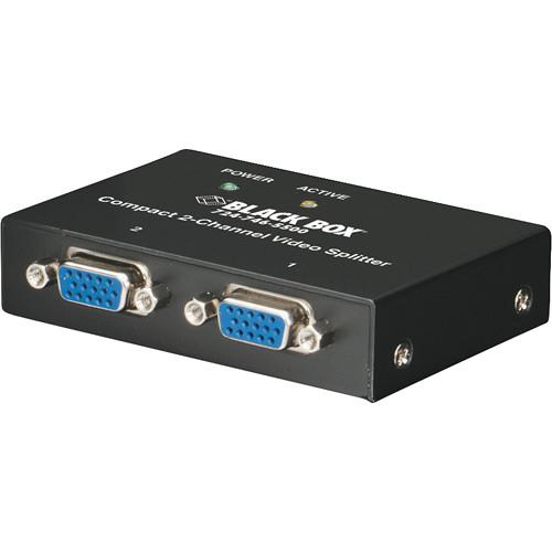 Black Box AC1056A-4 Compact 4-Channel VGA Video Splitter