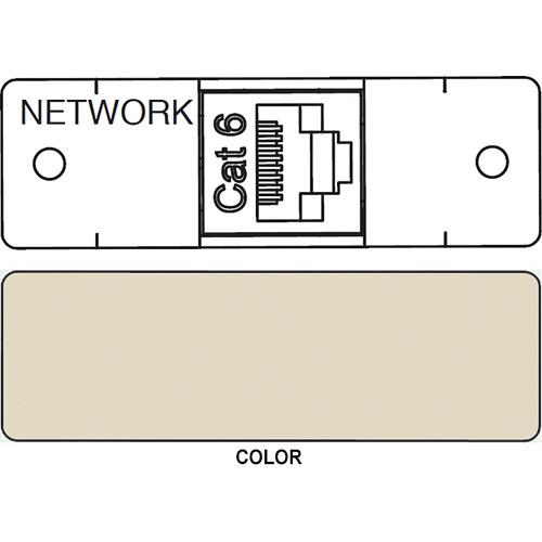 FSR IPS D713S RJ-45 to RJ-45 Bulkhead Data Connection Insert