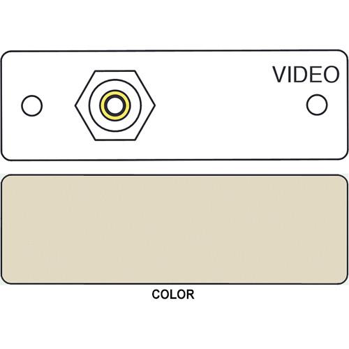 FSR IPS-V211S RCA to RCA Bulkhead Insert Module