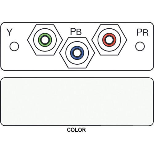 FSR IPS-V230S 3-RCA to 3-RCA Bulkhead Video Insert