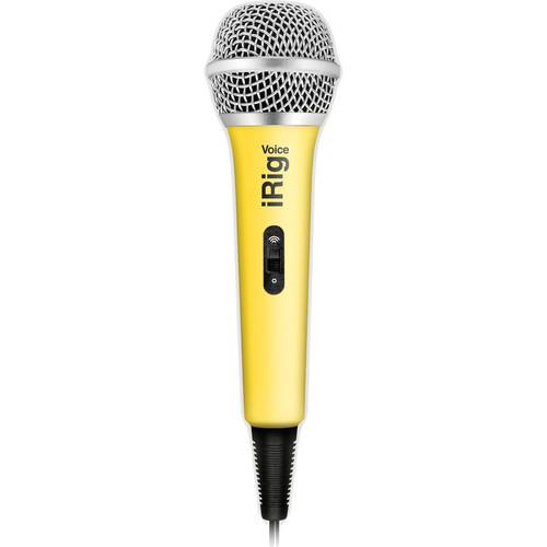 IK Multimedia iRig Voice iOS Android Handheld Microphone