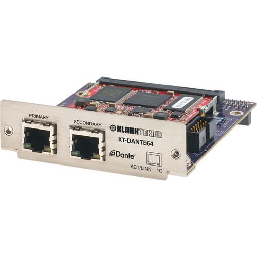 Klark Teknik KT-Dante64 Network Module
