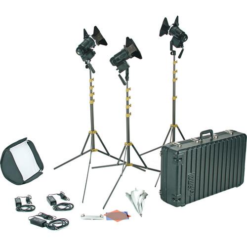 Lowel PRO Power Tungsten LED 3-Light AC Kit
