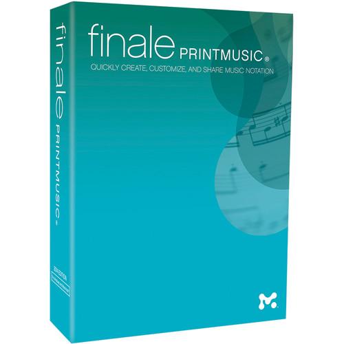 MakeMusic Finale PrintMusic - Notation and Composition Software