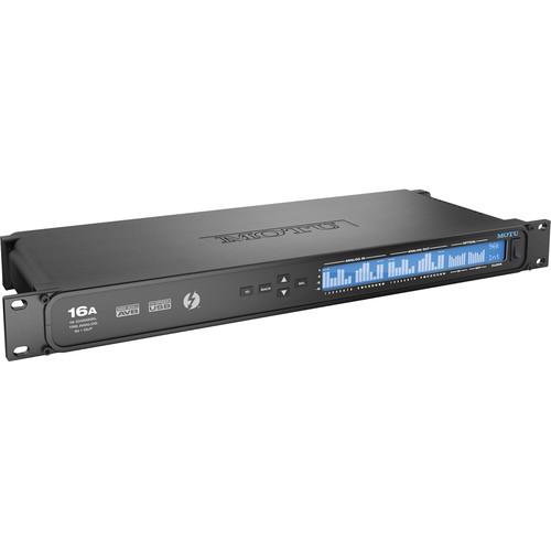 MOTU 16A - Thunderbolt and USB Audio Interface With AVB Networking and DSP