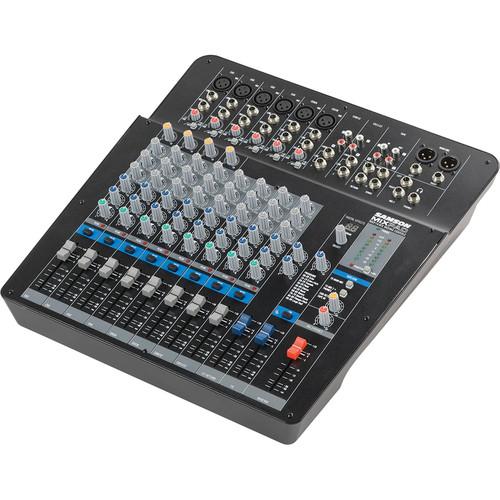 Samson MixPad MXP144FX 14-Channel Analog Stereo Mixer with Digital Effects and USB
