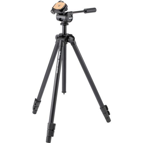 Velbon Sherpa 4370D Aluminum Tripod with 3-Way Pan Tilt Head