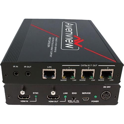 Avenview HBT-C6POE-SP4 1x4 HDBaseT HDMI Splitter