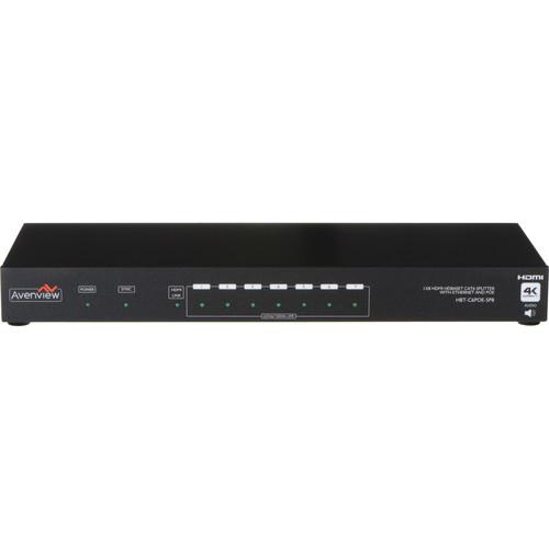 Avenview HBT-C6POE-SP8 1x8 HDBaseT HDMI Splitter
