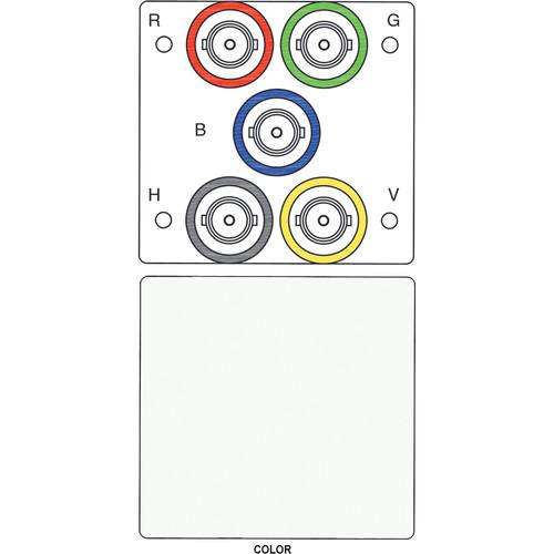 FSR IPS-V150T 5-BNC to 5-BNC Bulkhead Insert Module