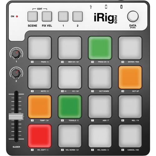 IK Multimedia iRig Pads MIDI Pad