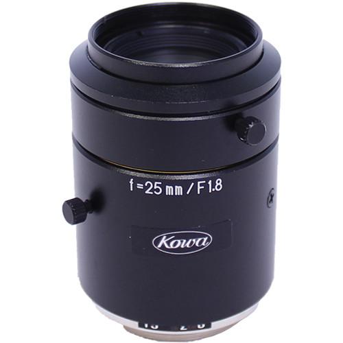 Kowa C-Mount 25mm f 1.8-16 2 3" 10MP JC10M Series Fixed Lens