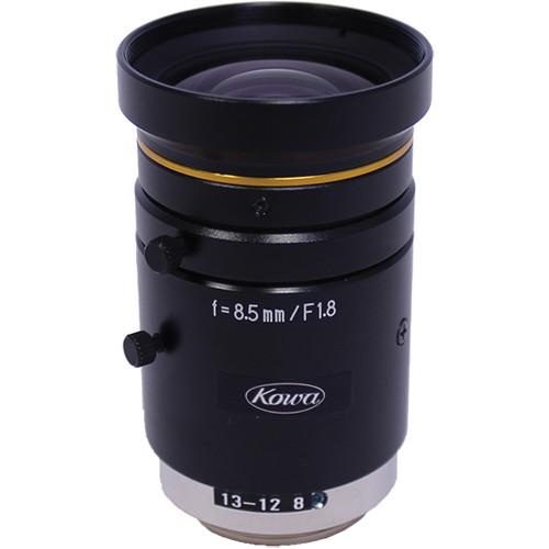 Kowa C-Mount 8.5mm f 1.8-22 2 3" 10MP JC10M Series Fixed Lens