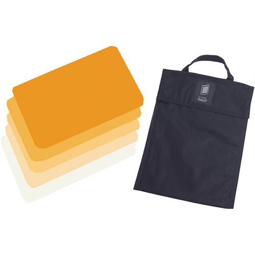 Litepanels 5-Piece CTO Gel Set with Bag for Hilio D12 LED Light