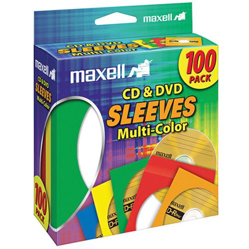 Maxell Multi-Color CD & DVD Sleeves