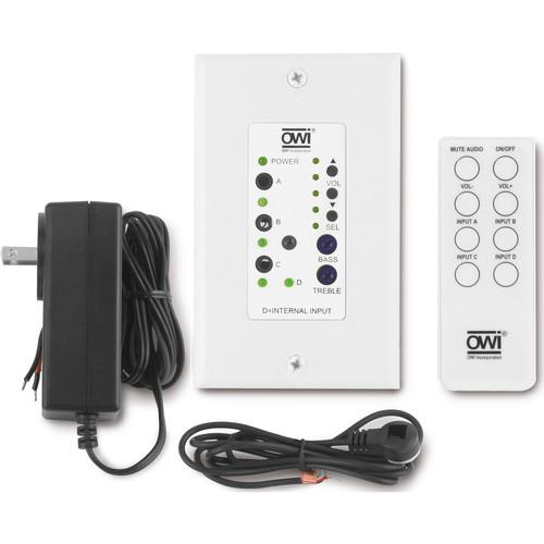 OWI Inc. AMP-IW4S In-Wall Four-Source Digital Mixer and Amplifier