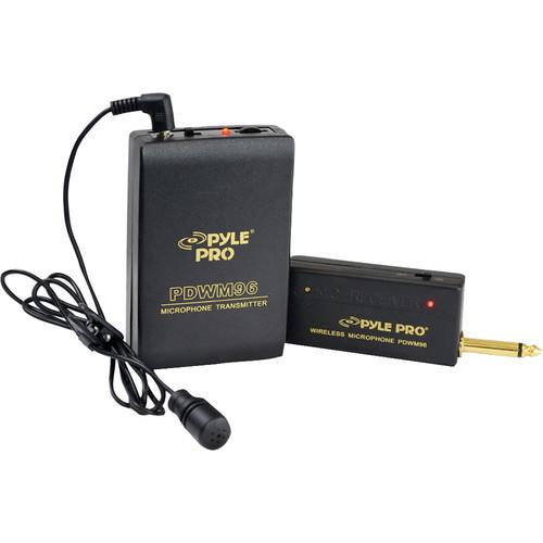 Pyle Pro PDWM96 Lavalier Wireless Microphone System