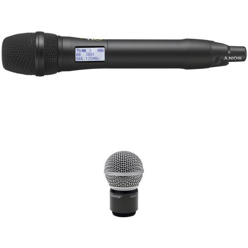 Sony UTX-M03 Integrated Digital Handheld Wireless Mic Transmitter With SM58 Cartridge Kit