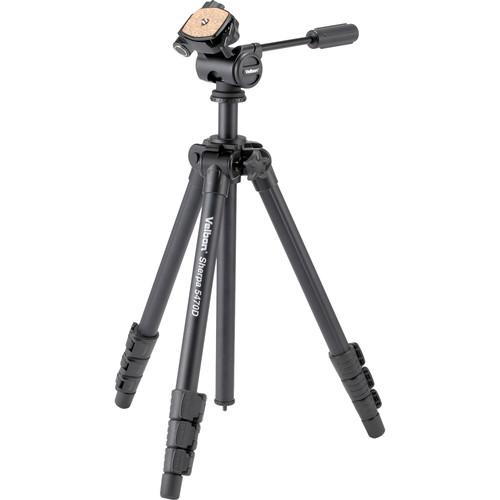 Velbon Sherpa 5470D Aluminum Tripod with 3-Way Pan Tilt Head
