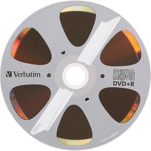 Verbatim DigitalMovie DVD R 4.7GB 80 Minutes 8x Disc