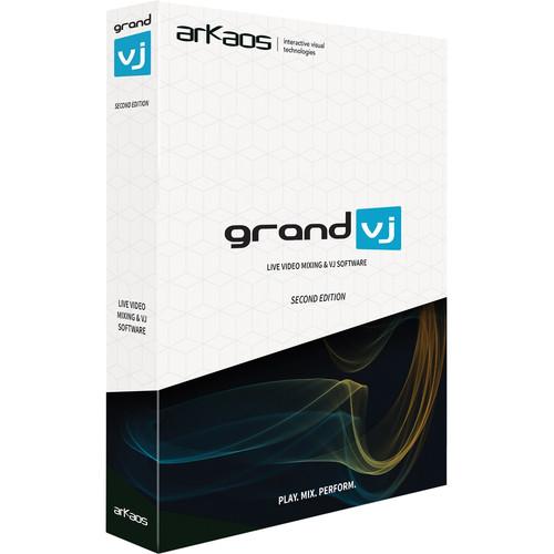 American DJ Grand VJ by ArKaos- Eight Layer Video Mix VJ Software