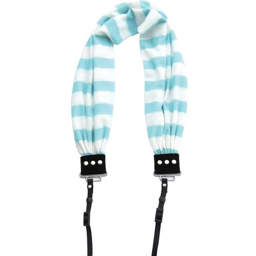 Capturing Couture Striped Scarf Camera Strap