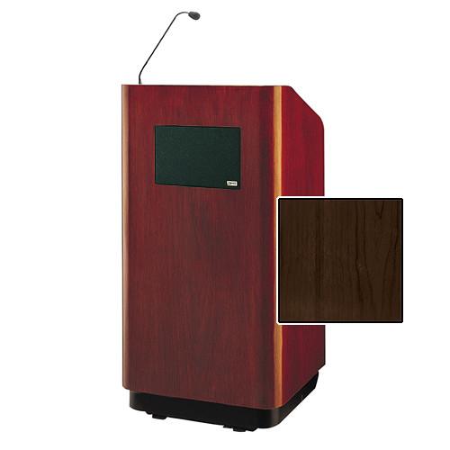 Da-Lite Concord Special Needs Adjustable Floor Lectern with Microphone and Premium Sound System