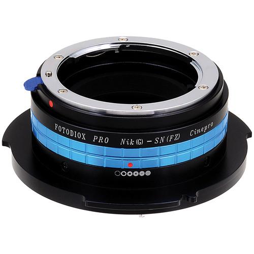 FotodioX Pro Lens Mount Adapter Nikon F, G DX to Sony FZ Mount
