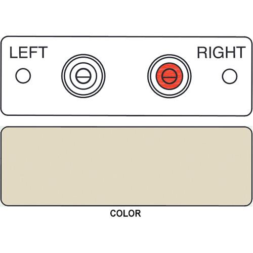 FSR IPS-A221S 2-RCA, Red White to 2-Solder Cup