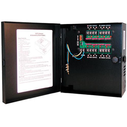 Hanwha Techwin PWR-24AC-8-4UL 8-Camera 24VAC 4A Power Supply