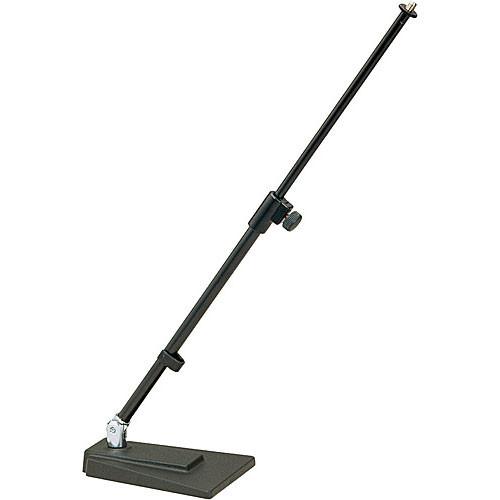 K&M Telescoping Tiltable Microphone Stand - Height: 15 - 25"