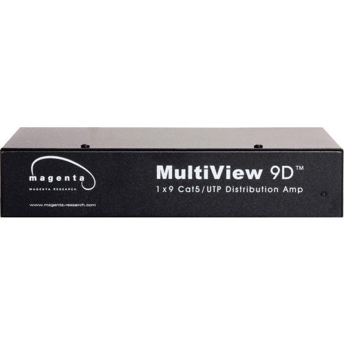 Magenta MultiView 9D Cat5 UTP 1 x 9 Distribution Amplifier