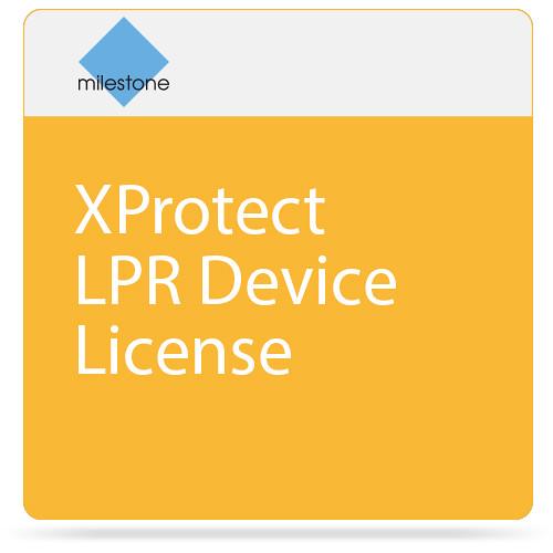 Milestone XProtect LPR Device License