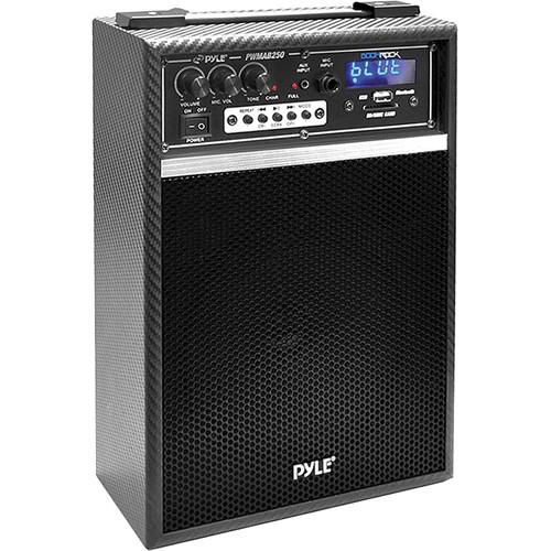 Pyle Pro PWMAB250BK 6.5" 300 Watt Powered Portable PA Speaker