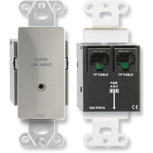 RDL DS-TPS7A Format-A Passive Single-Pair Sender with Mini Jack