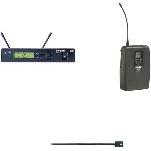 Shure ULX Single Lavalier Mic Multi-Frequency UHF Wireless Kit