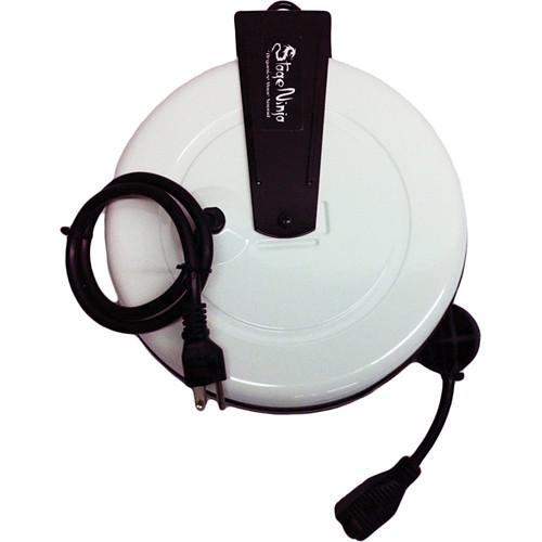 Stage Ninja 16-AWG 1-Outlet Retractable Power Reel with Circuit Breaker