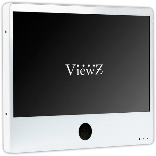 ViewZ VZ-PVM-Z2W3 23" Full HD Widescreen LED Backlit Monitor with Built-In 1.3MP Camera