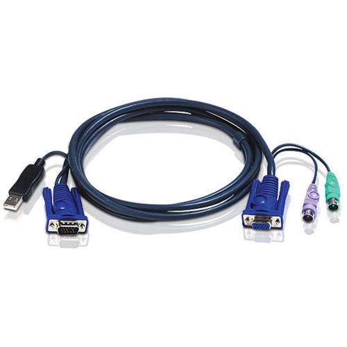 ATEN 2L-5502UP USB and PS 2 KVM Cable