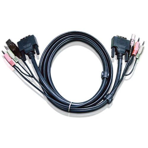 ATEN 2L-7D02UI USB DVI-I Single Link KVM Cable
